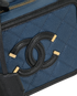 Small Filigree, &pound;2,600, Handbags, Black/Navy, Caviar Leather, Other view